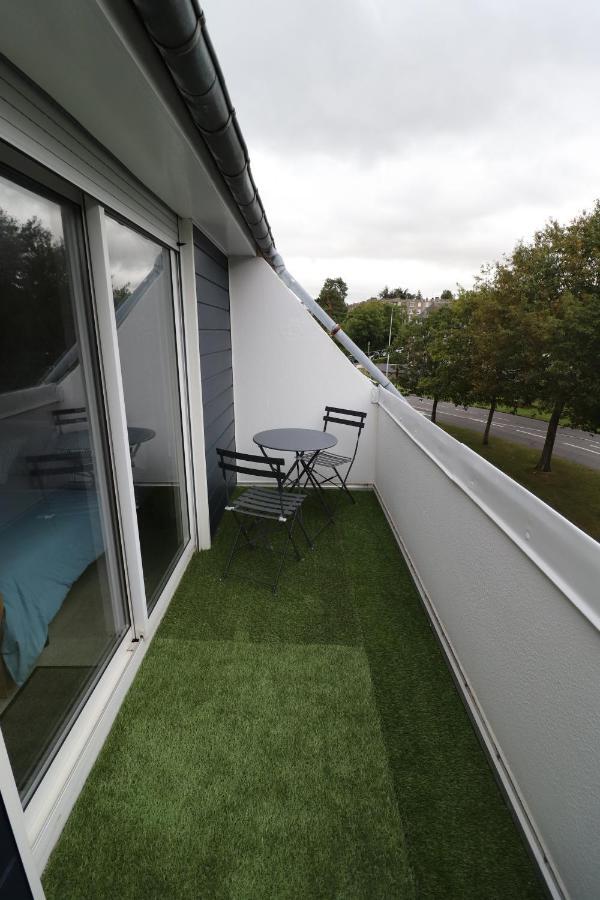 Les Platanes Apartamento Saint-Lô Exterior foto